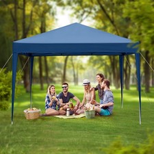 Pavillon 3x3 m Wasserdicht Faltpavillon Pop Up Partyzelt Gartenzelt UV Schutz DE
