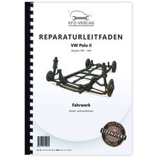 VW Polo 2 Typ 86C (81-94) Fahrwerk Achsen Lenkung Bremsen Werkstatthandbuch