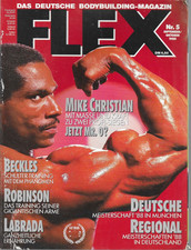 Zeitschrift Flex Nr. 05/1988 Bodybuilding Lee Labrada, Mike Christian, Beckles