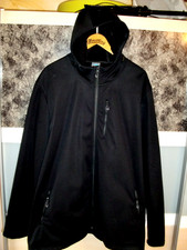 JAKO Softshell Jacke, Gr. 5XL, NEU, XXXXXL, schwarz, Kapuze m. Tunnelzug, Innent
