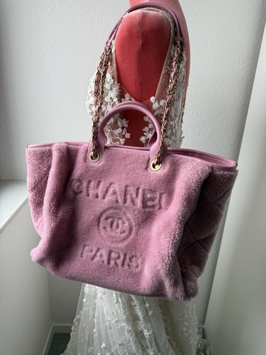 Chanel deauville rosa - chanel, teddy