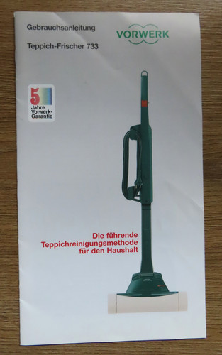 Vorwerk gebrauchsanweisung - -,