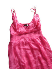 HALLHUBER Seiden Kleid lang rosa Gr. 36