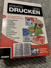 Kreativ Drucken 2010 EDV Software Karten Visitenkarte Einladung Gutscheine Retro
