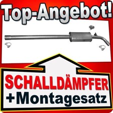 Mittelschalldämpfer für