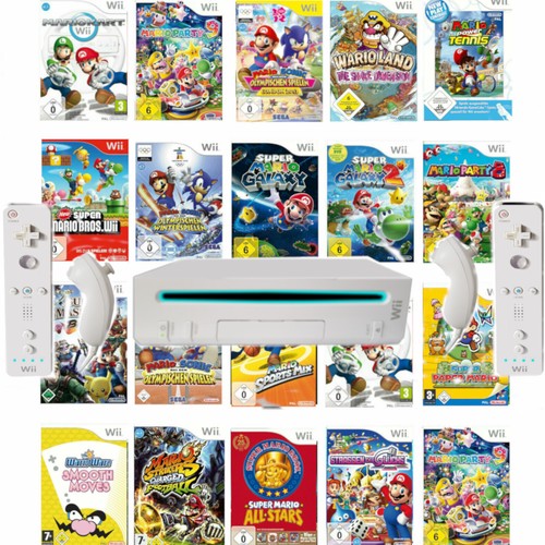 Nintendo wii konsole - nintendo, +