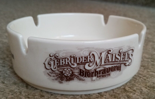Ashtray gebrüder maisel s - gebrüder, maisel's