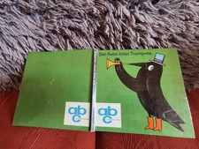 Der rabe bläst trompete - rabe,