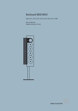 Service Manual-Anleitung Bang Olufsen Beosound 9000 MK3(2571-2580) 