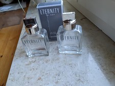 2 Parfümflaschen  für Sammler von Calvin Klein, Eternity for men