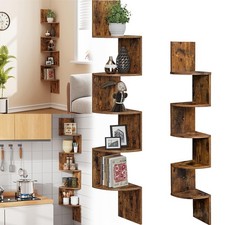 5 Ebenen Eck-Bücherregal