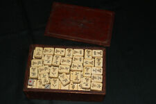 Antikes Mahjong Spiel wohl 18 Jhd.