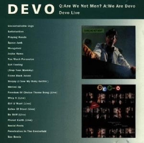 Devo are not men cd - we,