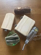 Hamster. Hamsterkäfig. Zubehör. 4 Ebenen. Trinkflasche. u.a.