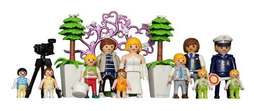 Playmobil familie hauser - familie,
