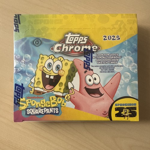 2025 topps chrome spongebob - topps,