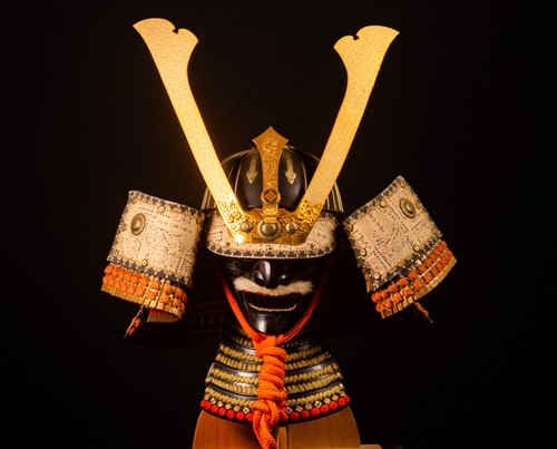 Samurai helm eisen - helm,
