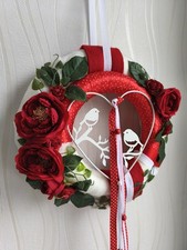 Türkranz Rot Hochzeitskranz