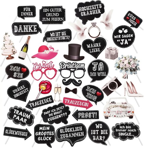 Fotobox accessoires hochzeit - fotobox,