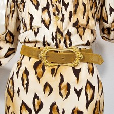 Vintage 1980er gold - gold, mesh