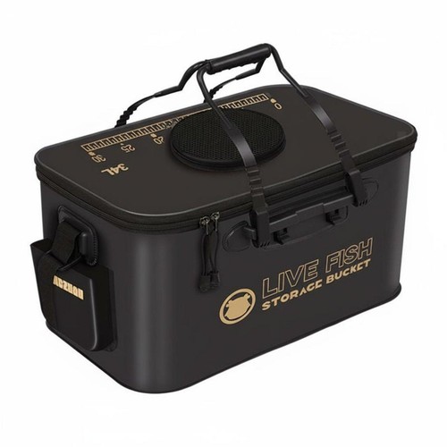 Foldable active catch pail - catch,