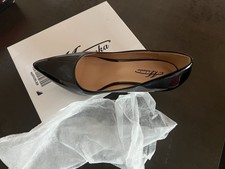  Damen Pumps Lack  schwarz Gr