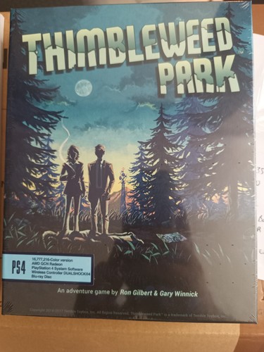 Limited run games thimbleweed - games,