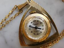 Damen Kettenuhr 1950-60  ETIENNE  Swiss  Made 17 Steine Mechanisch mit Kette 