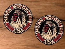 2x INDIAN Aufkleber Bike
