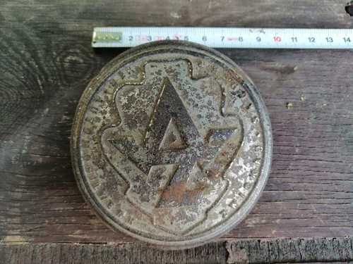 Oldtimer front emblem awz - front,