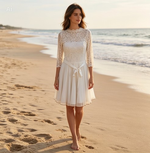 Cocktailkleid von swing ivory - ,