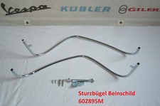 original Vespa LX LXV S Beinschild Stürzbügel Stoßstange chrom 602895M