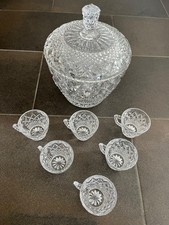 Bowle Set Bleikristall