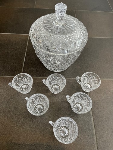 Bowle set bleikristall - bowle,