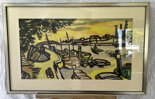 Original aquarell - original,