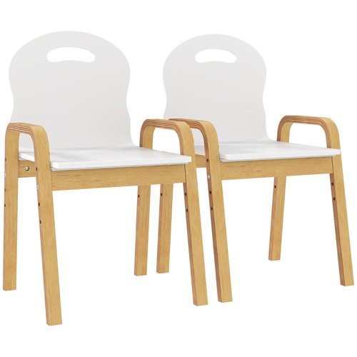 2er set kinderstuhl aus - 2er, holz