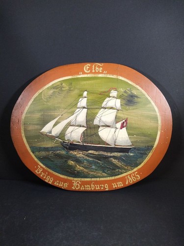 Holzbild segelschiff i - holzbild,