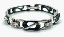 Sterling vintage Armband Silber 925 Ottaviani Italien Design unisex Modernist