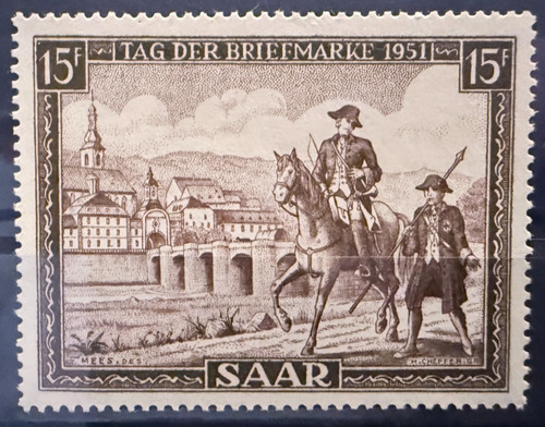 Saarland 1951 305 - saarland,