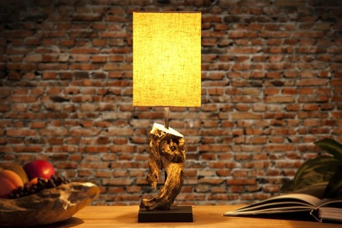 Designer treibholz lampe - treibholz,