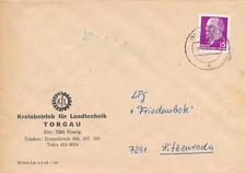 DDR Brief mit Mi.-Nr. 847 KfL