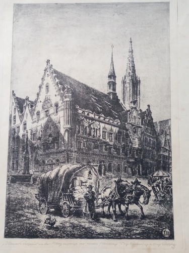 Große radierung erich - große,