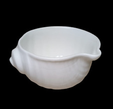 Muschelschale / Sauciere Heinrich Villeroy & Boch Bone China  Ocean weiss