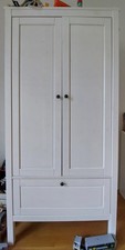 Kinderkleiderschrank Ikea Sundvik, weiß, fast wie neu
