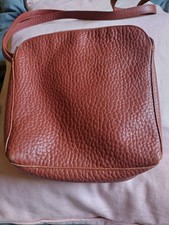 Handtasche  VOI Bag Tasche Echt Leder Crossover braun rostbraun Umhängetasche 