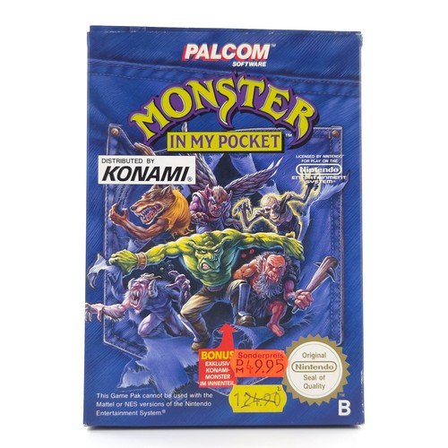 Nintendo nes spiel monster in - nes, spiel: