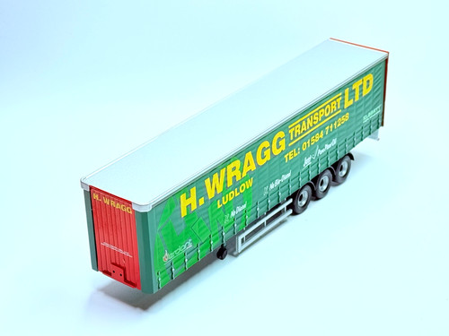 Corgi tri axle - tri-axle, curtainside