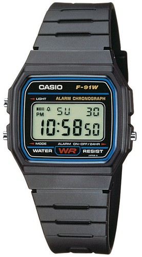 Casio collection 91w 1yeg - f-91w-1yeg, |
