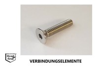 Zollschrauben UNC Senkkopf A2