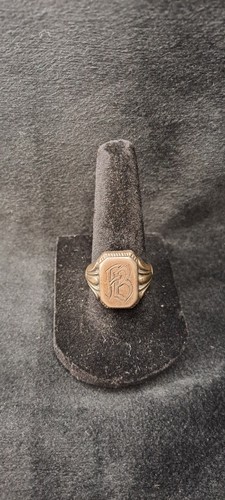 Alter silber ring - 835er, mit